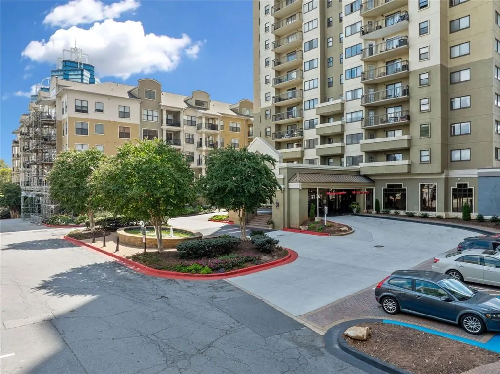 View of apartment building / complex