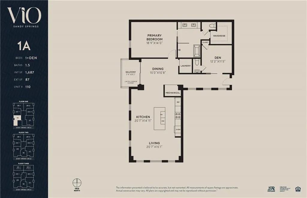 318 Sandy Springs Circle Unit 110, Atlanta, Georgia 30328, 1 Bedroom Bedrooms, ,1 BathroomBathrooms,Residential,For Sale,318 Sandy Springs Circle Unit 110,7331943
