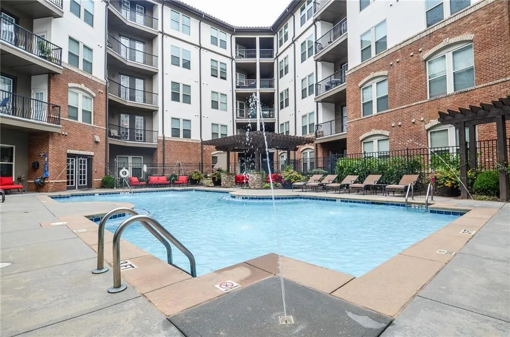 View of pool