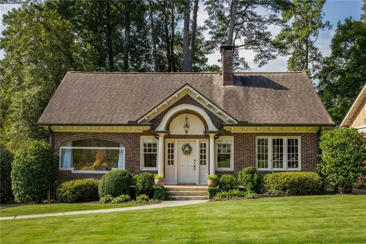 Timeless curb appeal on a quiet street in Druid Hills