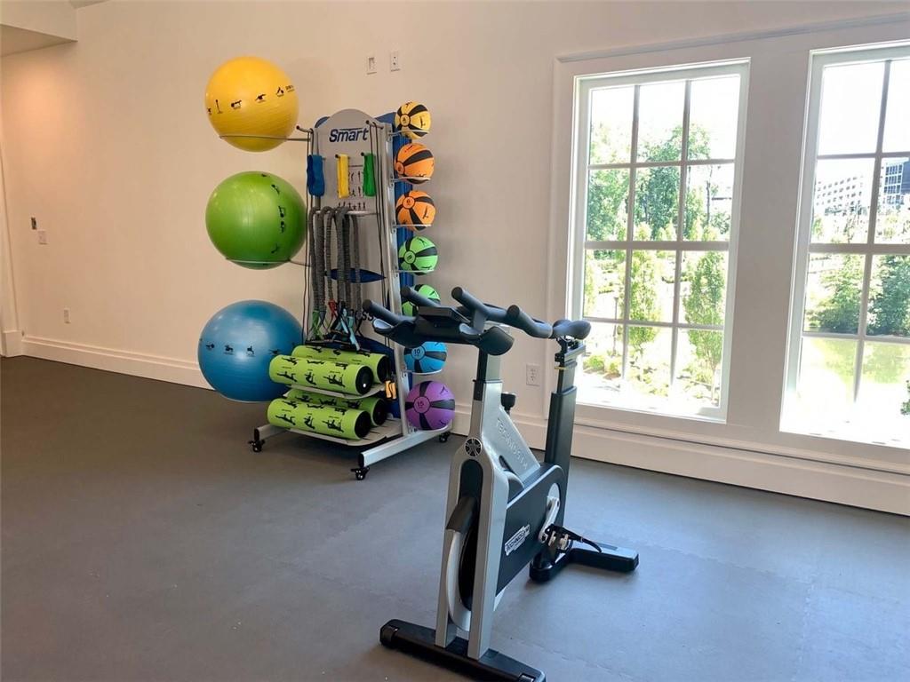 View of the Fitness Center in Aria North!