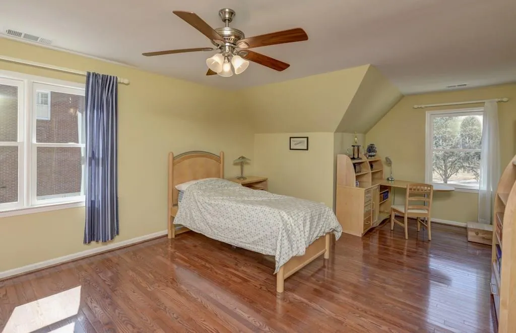 Upstairs Guest Bedroom 2 Has Hardwoods & Play Area