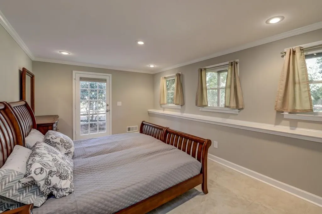Terrace Level Daylight Bedroom