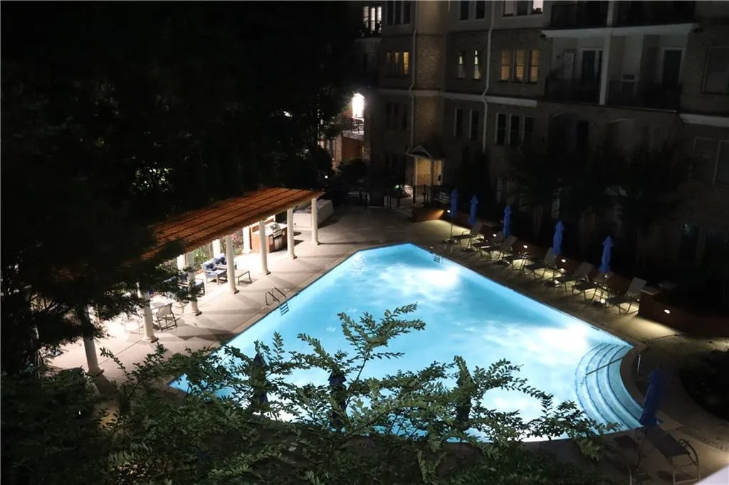 Resort like pool view - full renovation