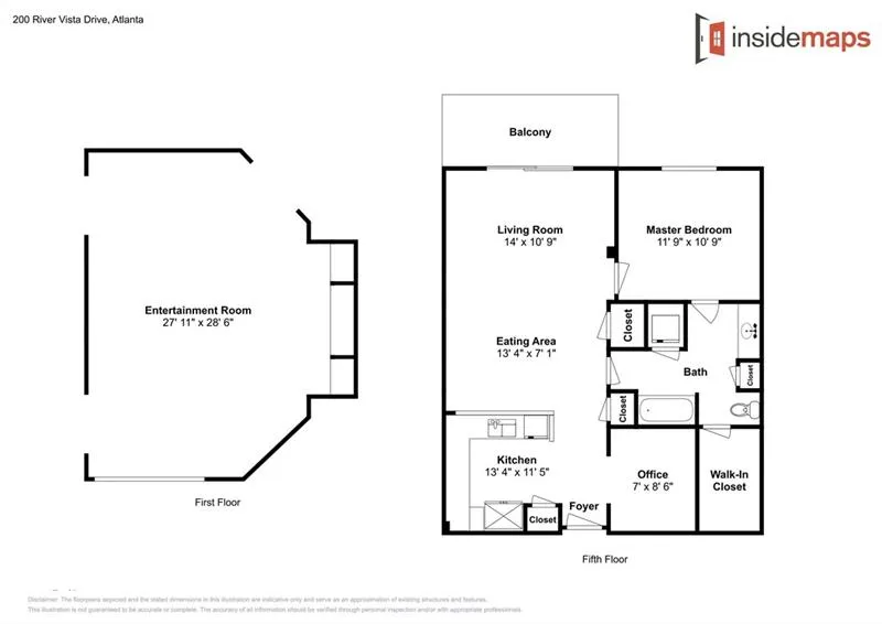 200 River Vista Drive Unit 512, Atlanta, Georgia 30339, 1 Bedroom Bedrooms, ,1 BathroomBathrooms,Residential,Sold,200 River Vista Drive Unit 512,6655102