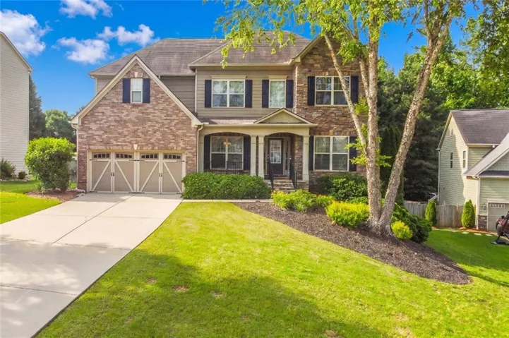 Curb view of the home