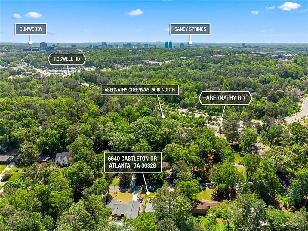 6640 Castleton Drive, Sandy Springs, Georgia 30328, 4 Bedrooms Bedrooms, ,3 BathroomsBathrooms,Residential,Sold,6640 Castleton Drive,7212846