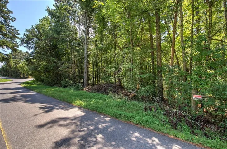 Road frontage looking to the east of Tract 3