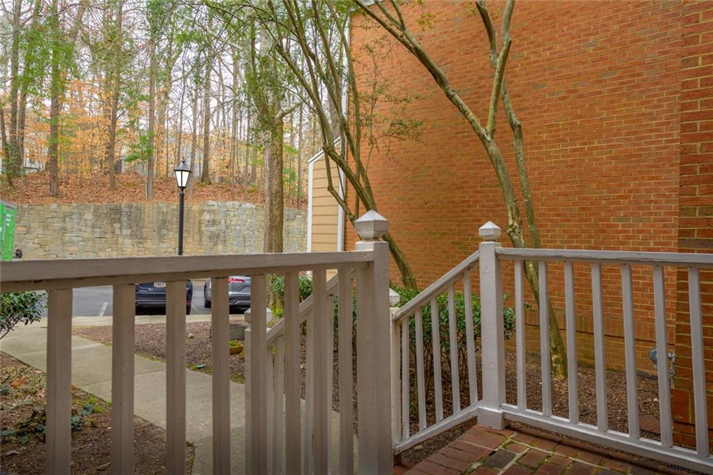 View of deck