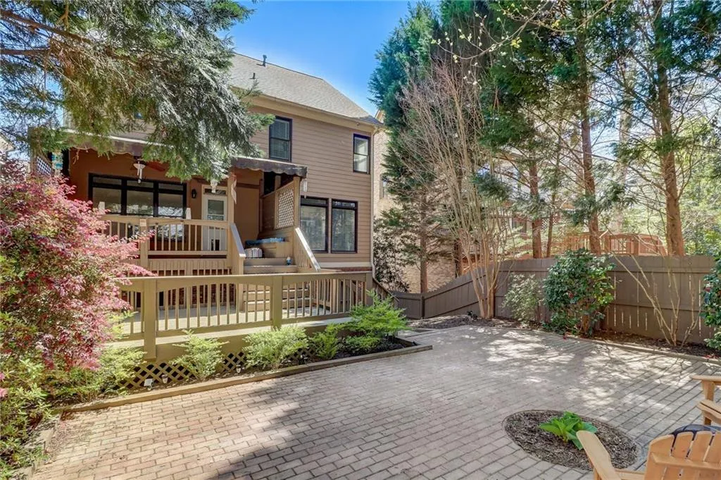 View of rear view of house