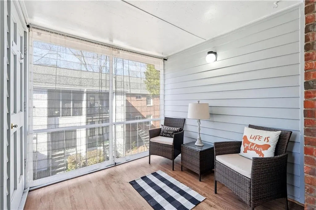 Screened porch