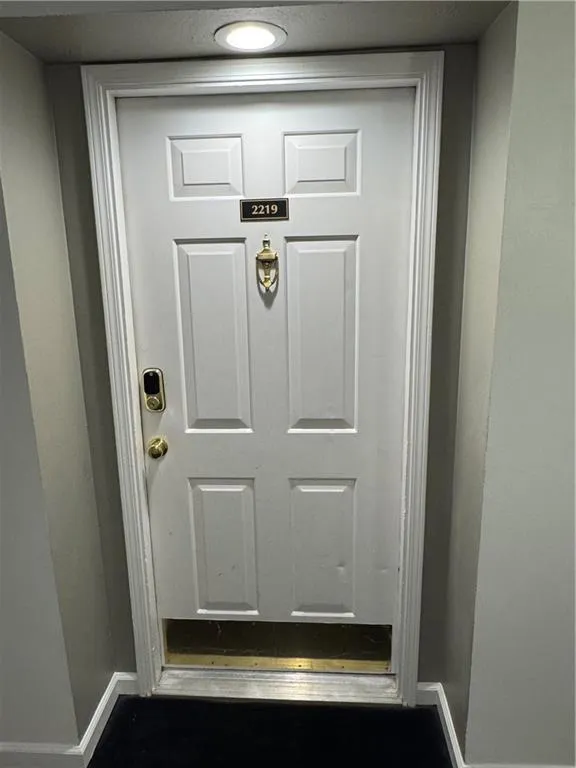 Entrance to property