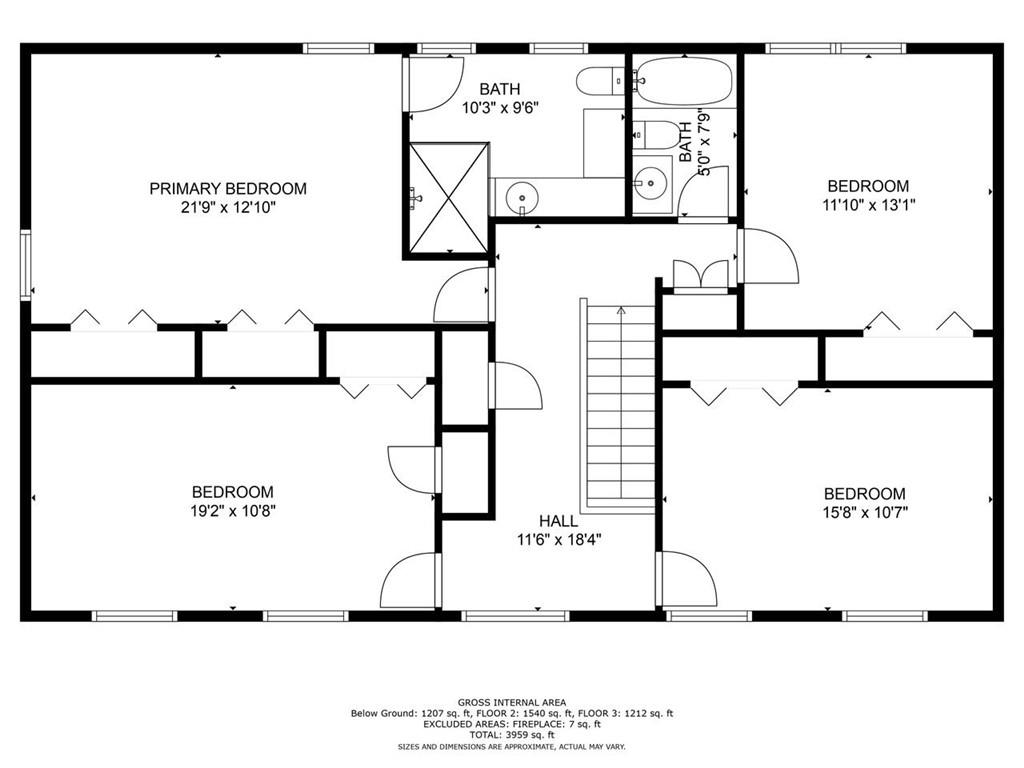 Floor plan - Second floor