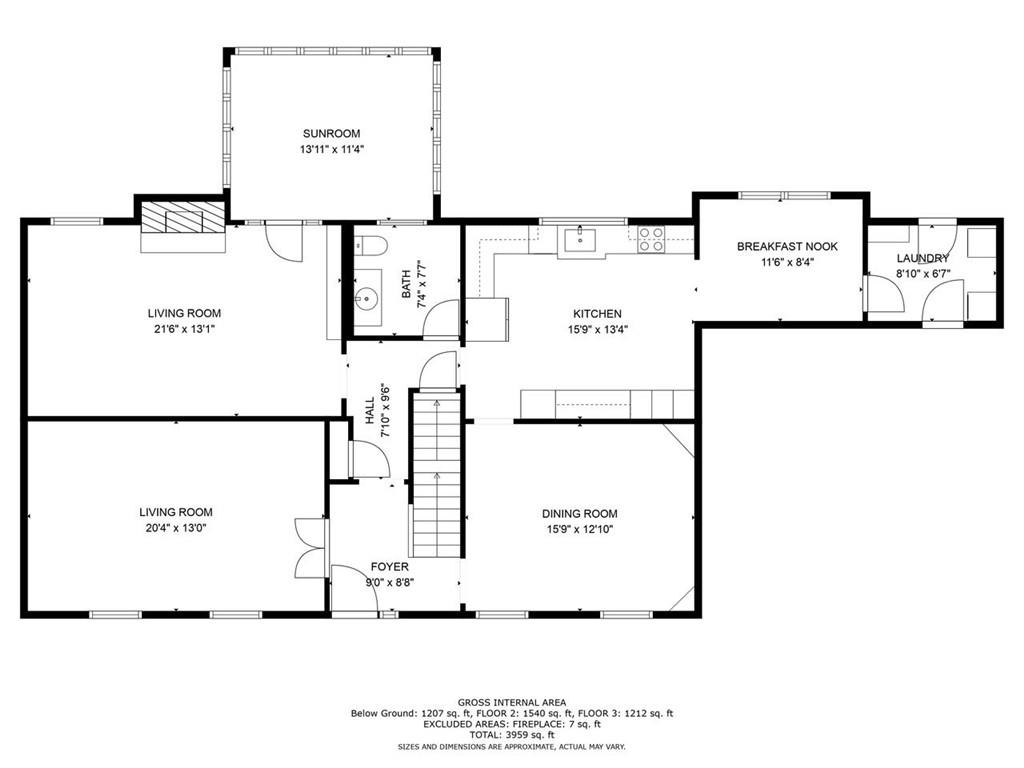 Floor plan - Main floor