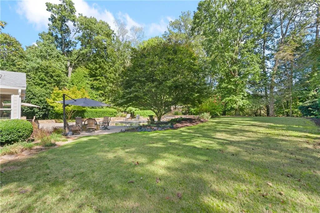 Large, level Grassy Yard
