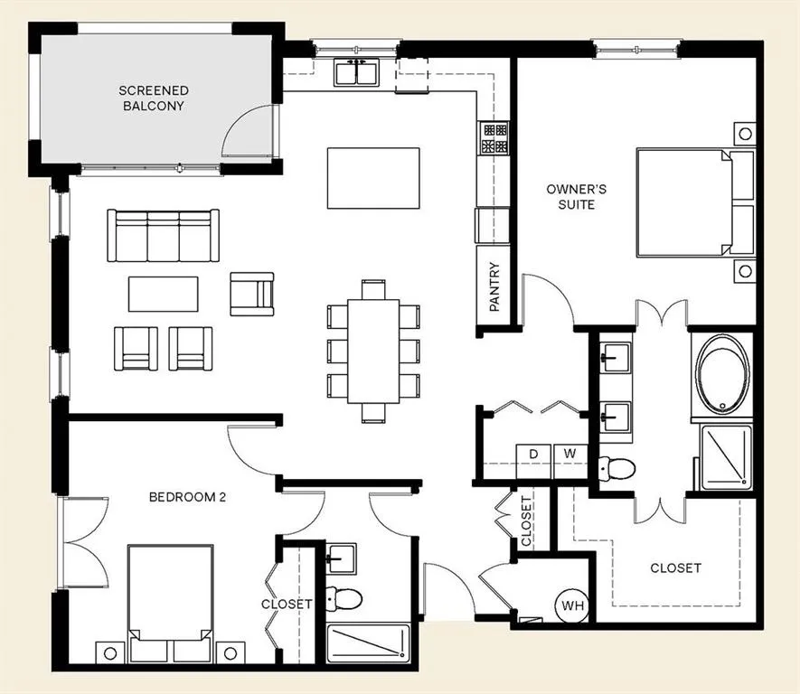 6890 Peachtree Dunwoody Road Unit 402, Sandy Springs, Georgia 30328, 2 Bedrooms Bedrooms, ,2 BathroomsBathrooms,Residential,Sold,6890 Peachtree Dunwoody Road Unit 402,6549864