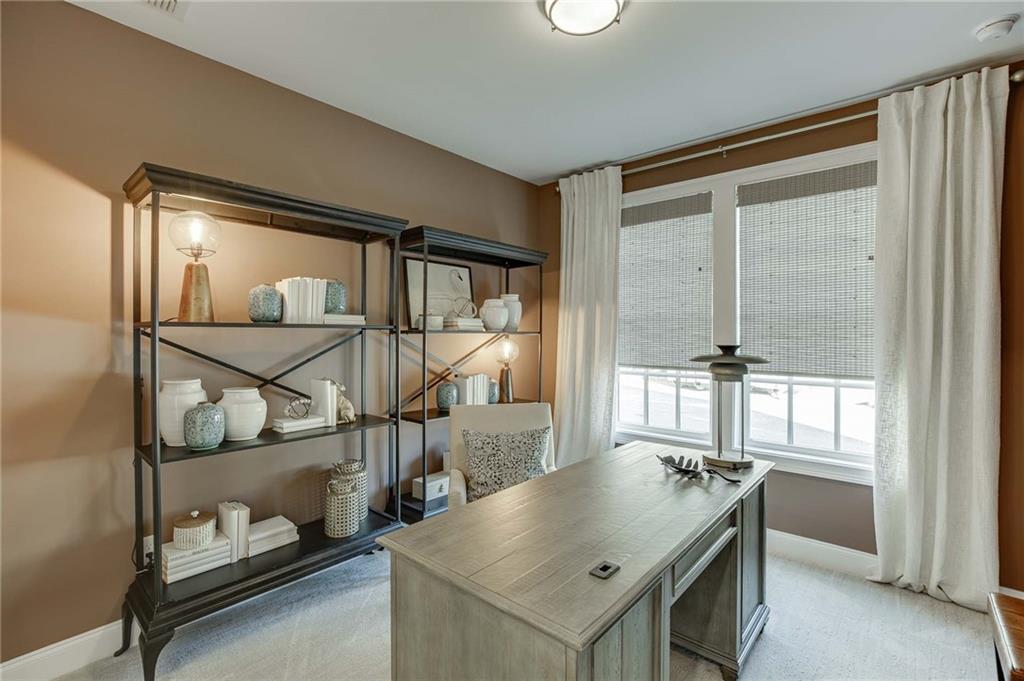 Terrace Bedroom has a great bath with walk in shower and walk in closet.