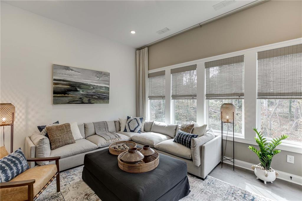 Enjoy 12 foot ceilings on the basement level!