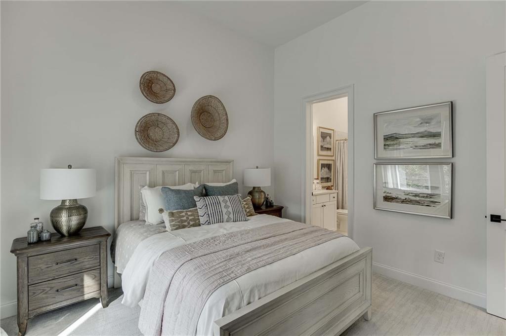 Enjoy the private bedroom in the basement with a full bath nearby!