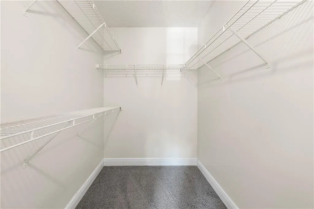 View of spacious closet