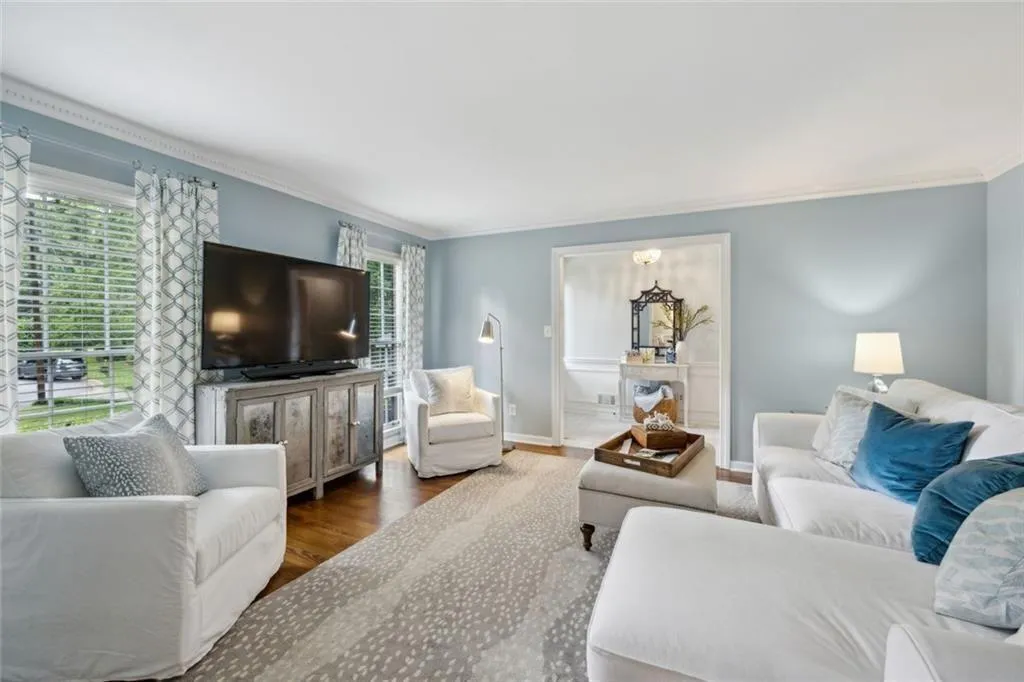 Spacious formal living room