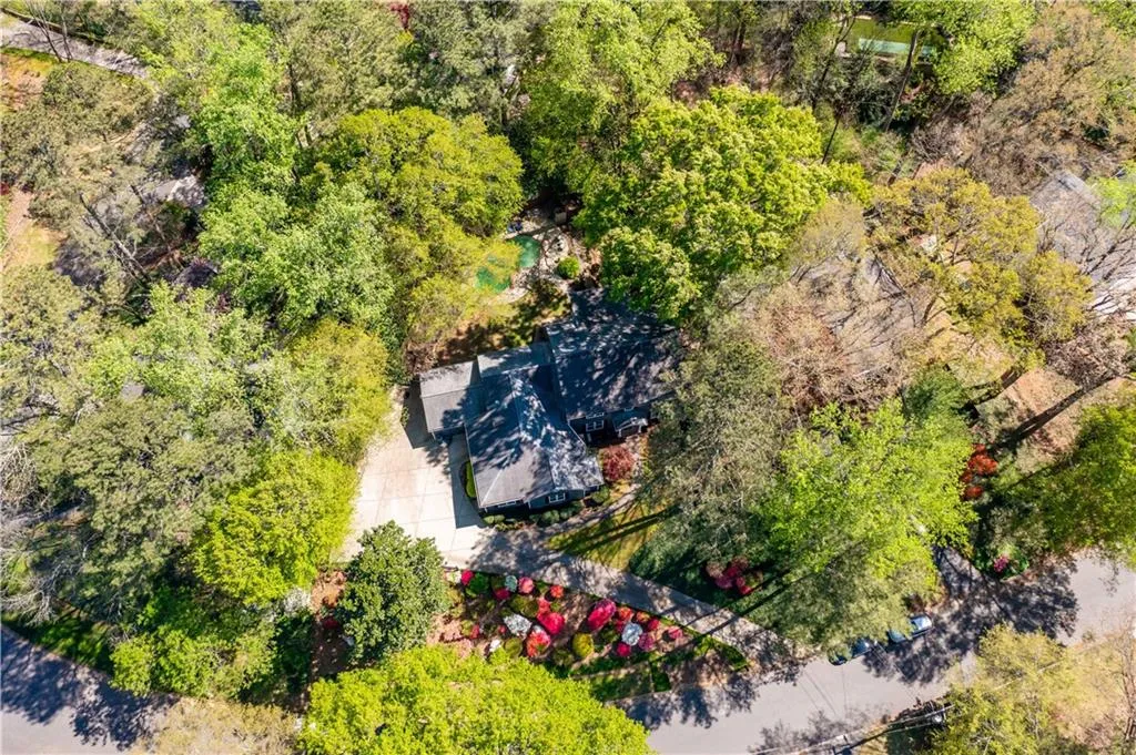 View of birds eye view of property