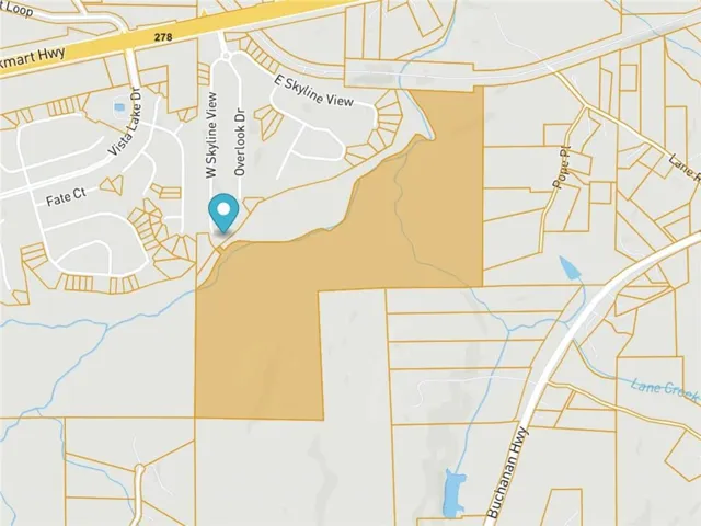 Property Map. Illustrating the geographical location and surrounding infrastructure of the property