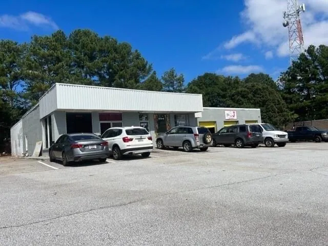 View of uncovered parking lot