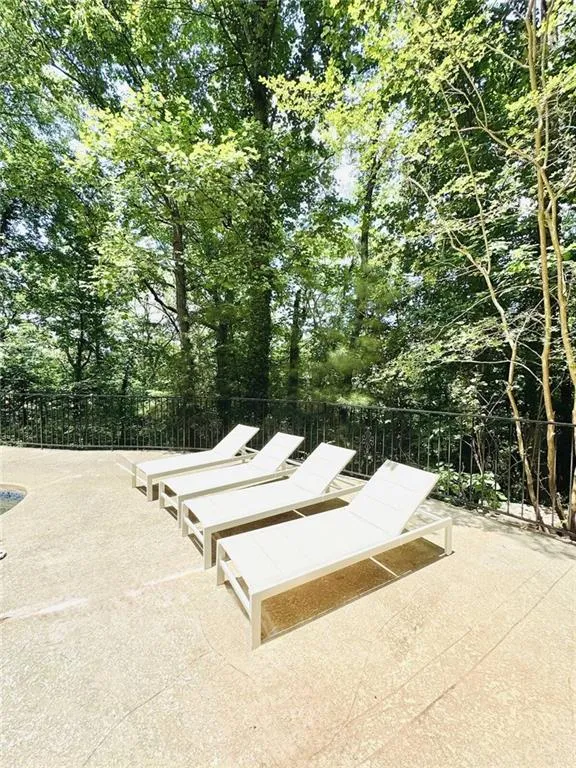 View of patio