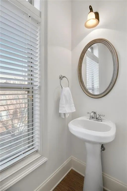 Half bath main level