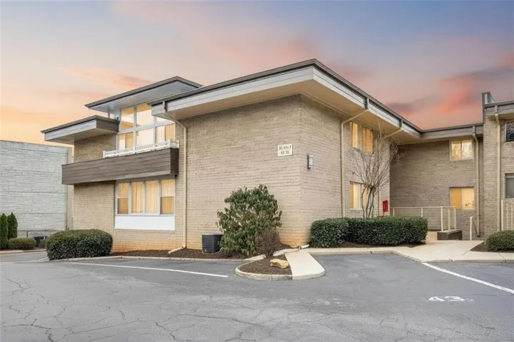 Welcome to Laurel Grove, a mid-century gem in the heart of Sandy Springs. Image virtually enhanced with AI.