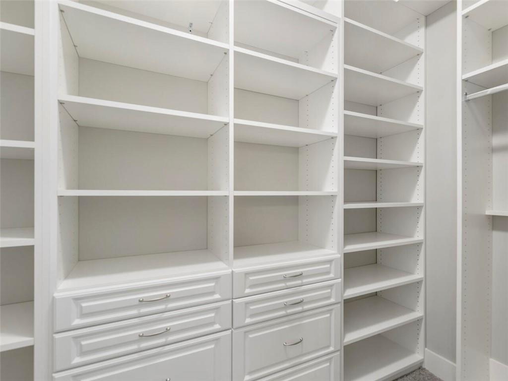 Primary walk-in closet