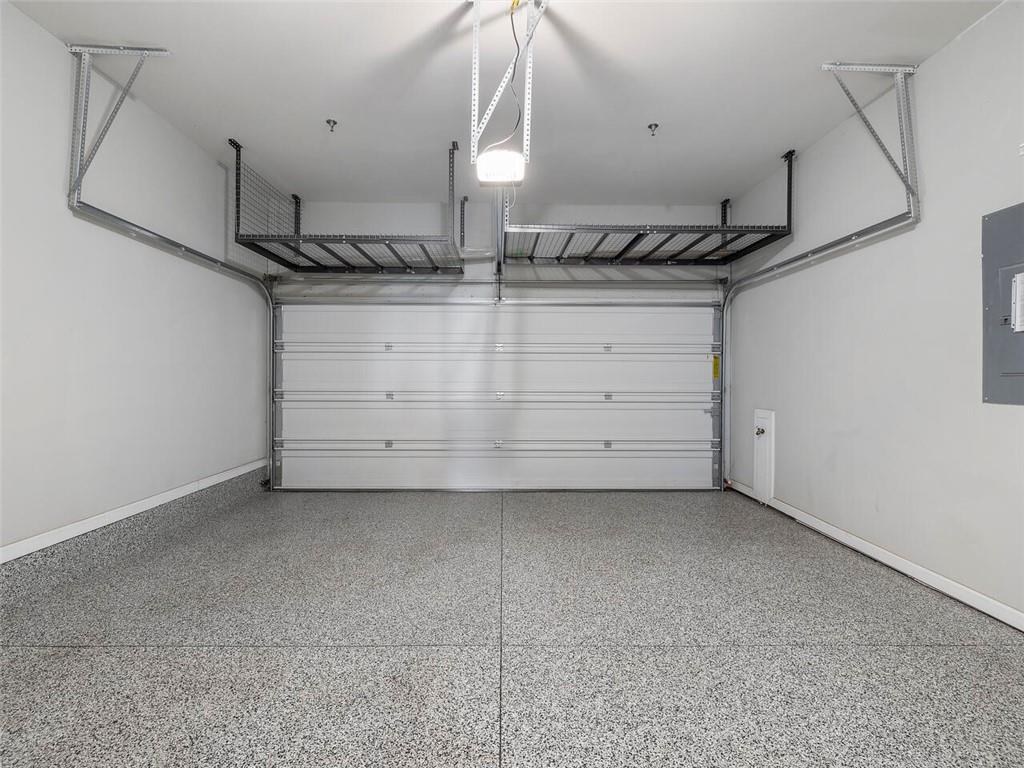 Lifetime-Guaranteed Guardian Floor.  Added Storage shelving