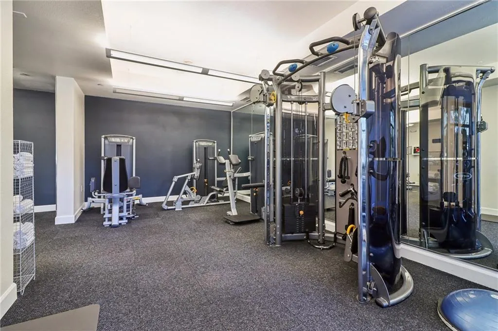 View of exercise room