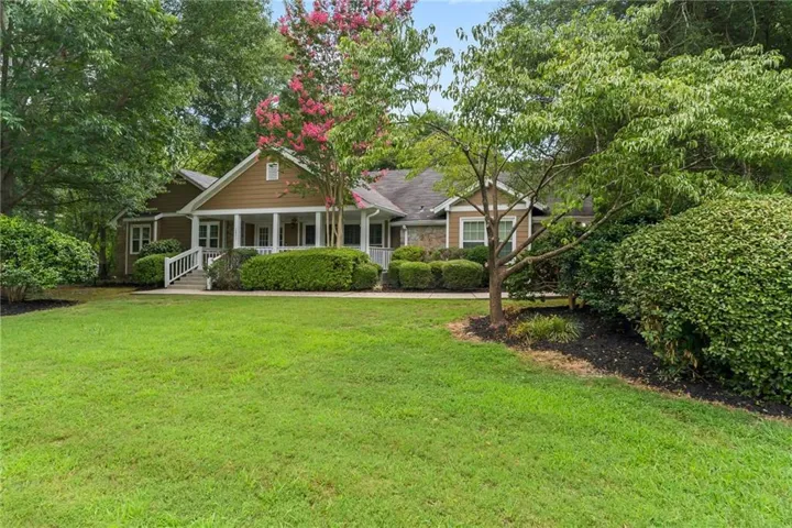 Craftsman-style home.