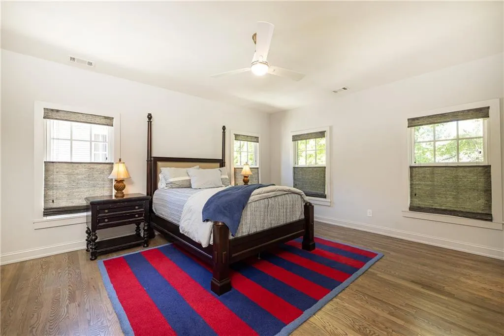 Generously sized secondary bedroom with abundant natural light