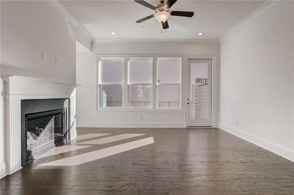 Enjoy entertaining in this fabulous family room open to the dining and kitchen.