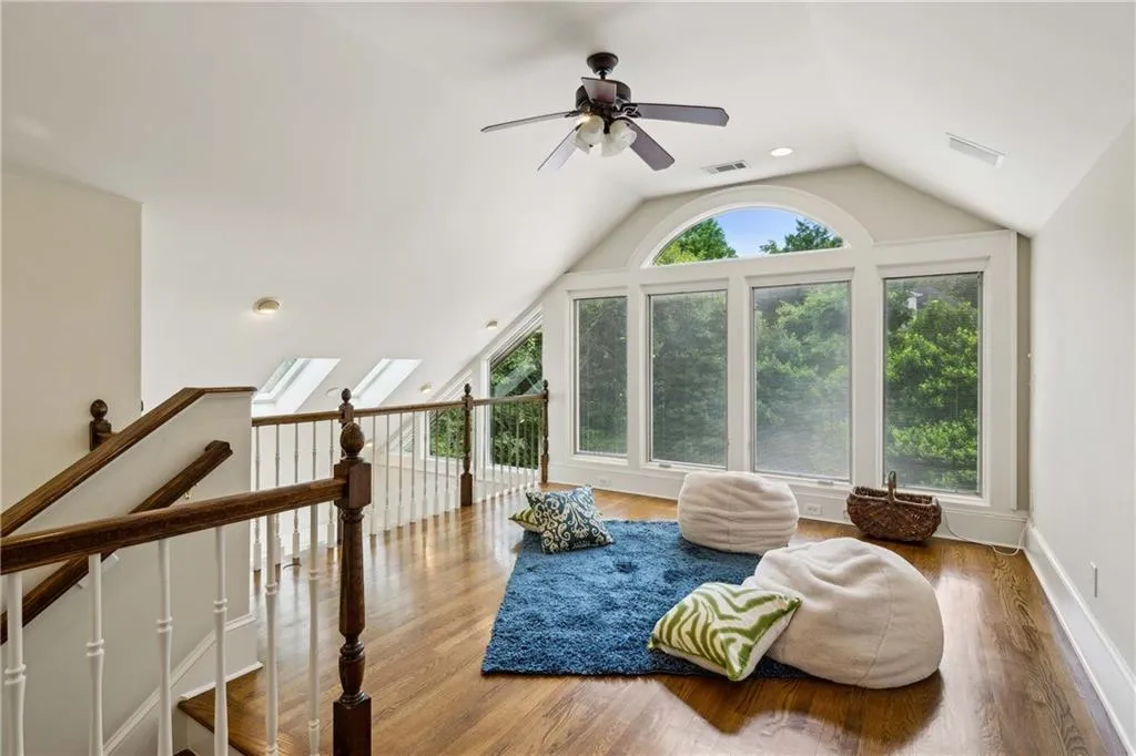 Loft could easily become fourth bedroom