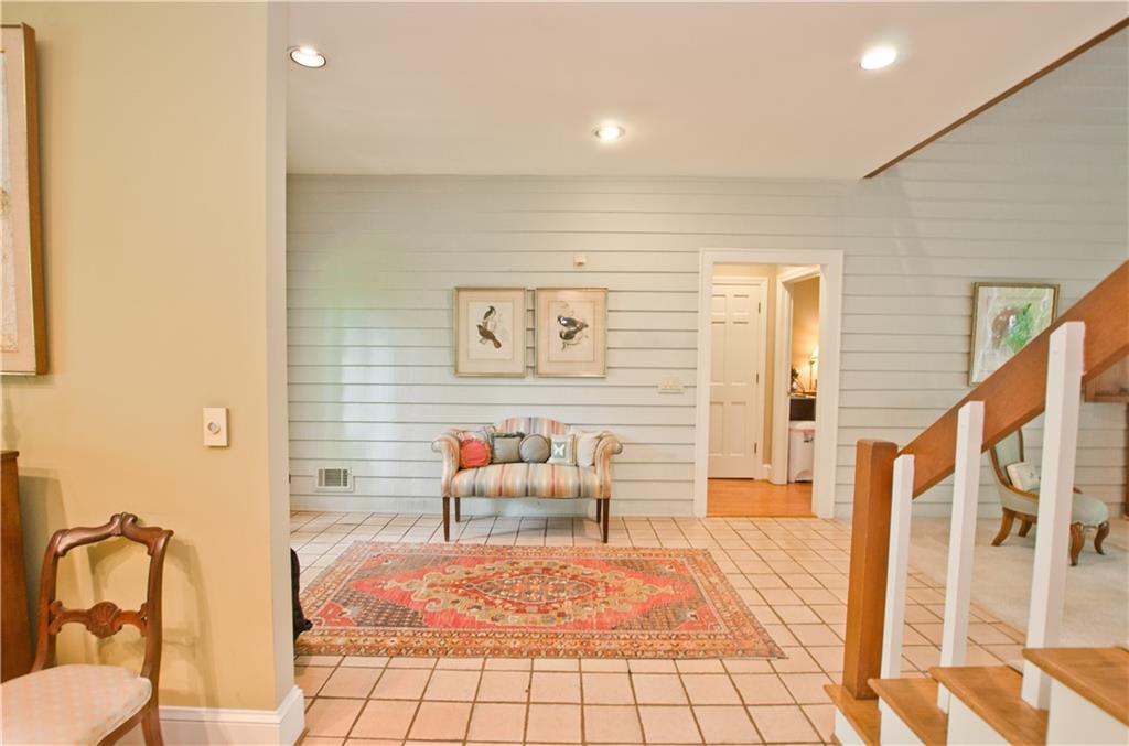View of tiled foyer entrance