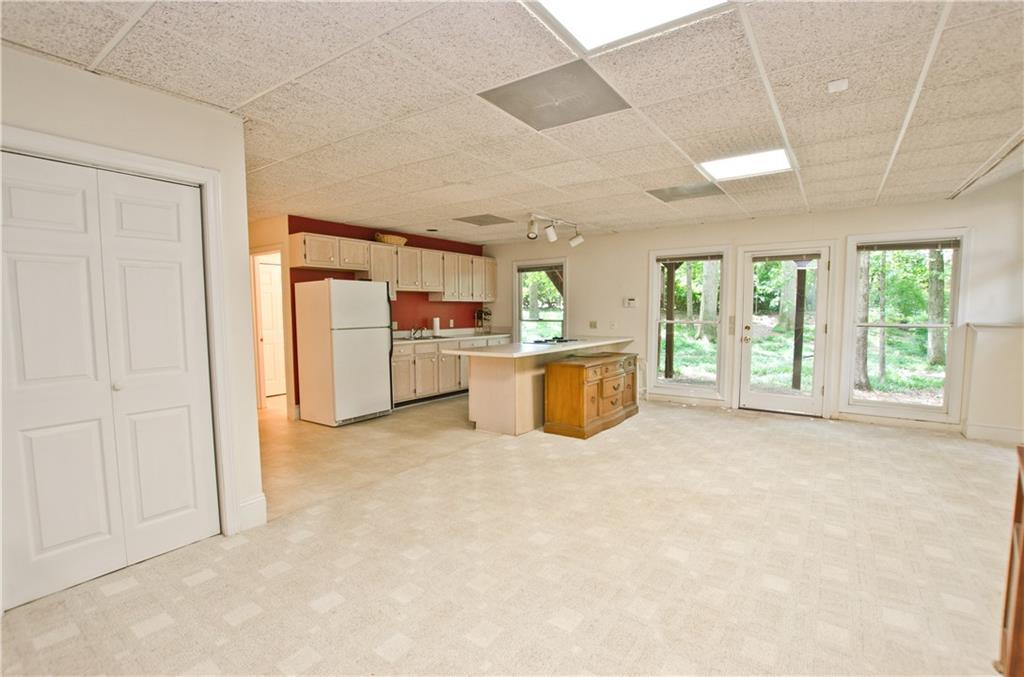 terrace level apartment sitting area/ family room