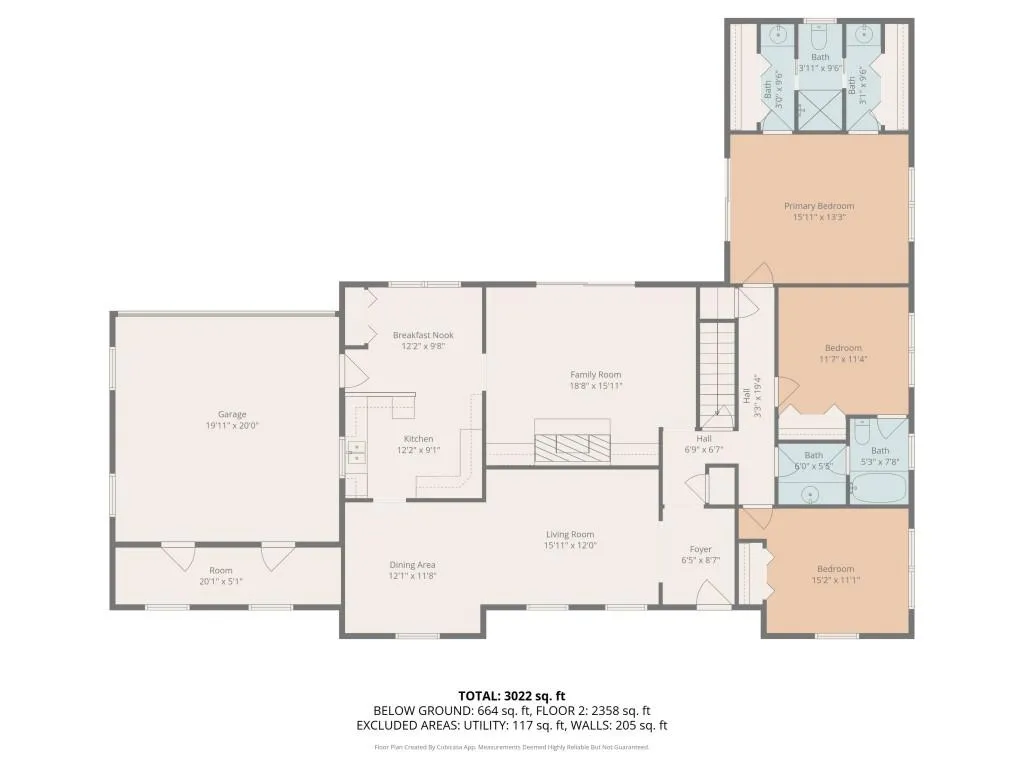 Main Level Floor Plan