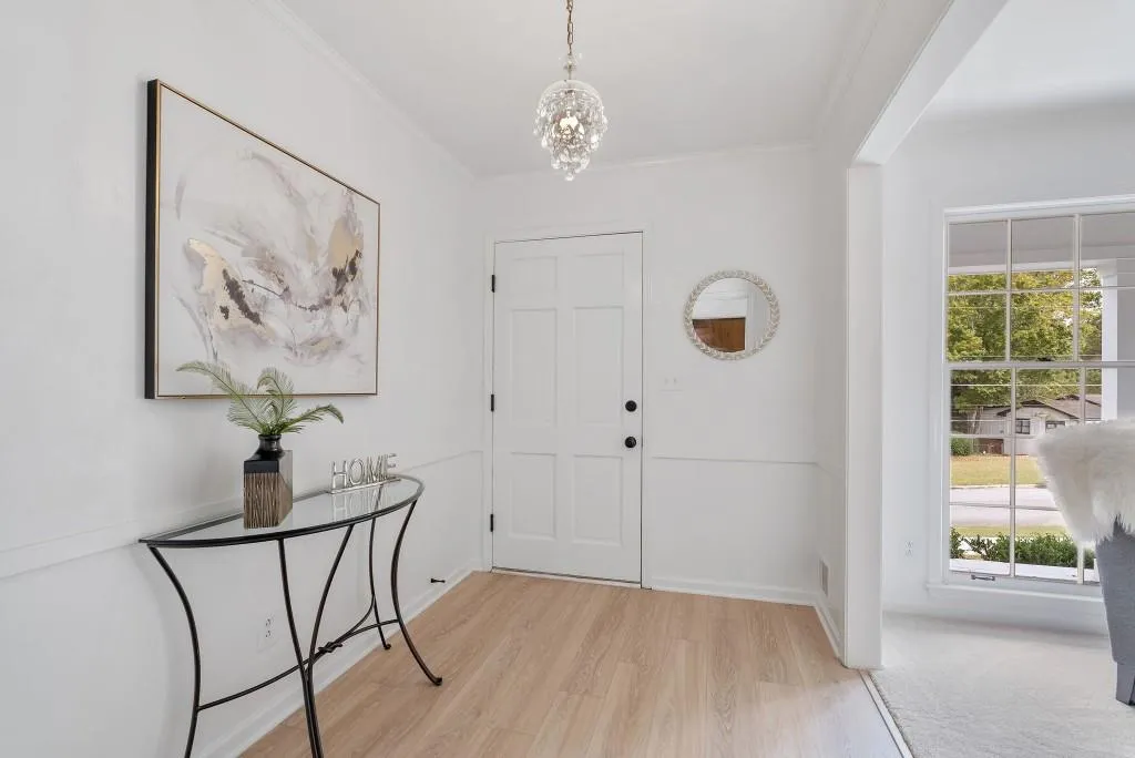 Entrace Foyer That Opens To Living Room!