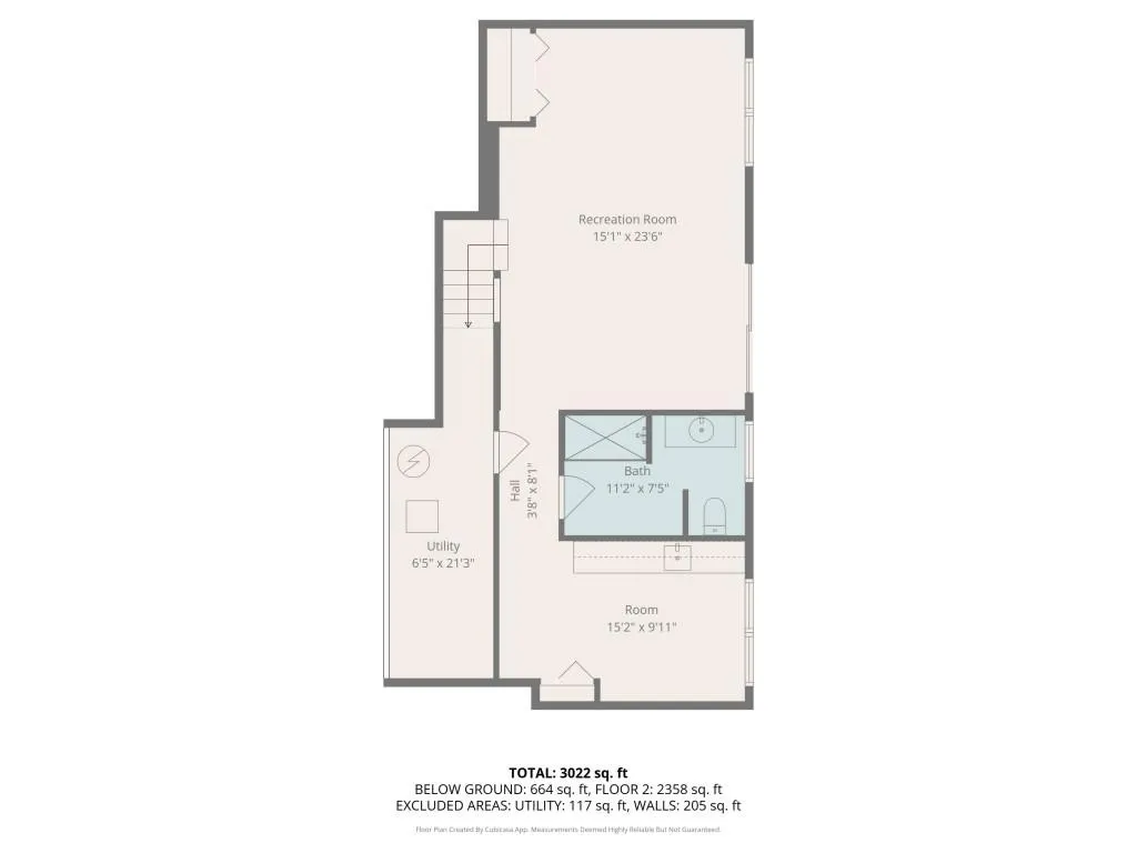 Terrace Level Floor Plan