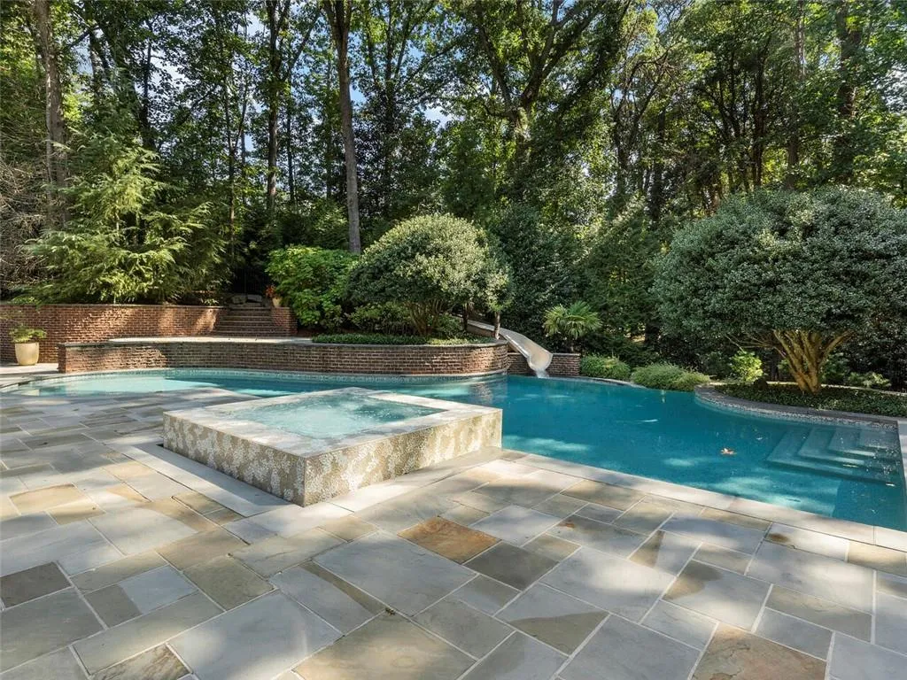 Bluestone patios.