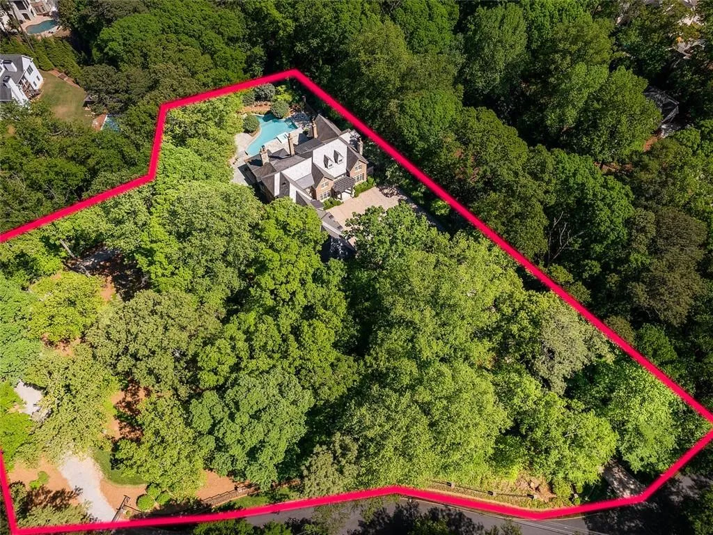 Porfessionally landscaped and fenced together with 2 gated entrances.