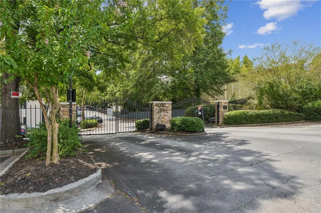 View of gate