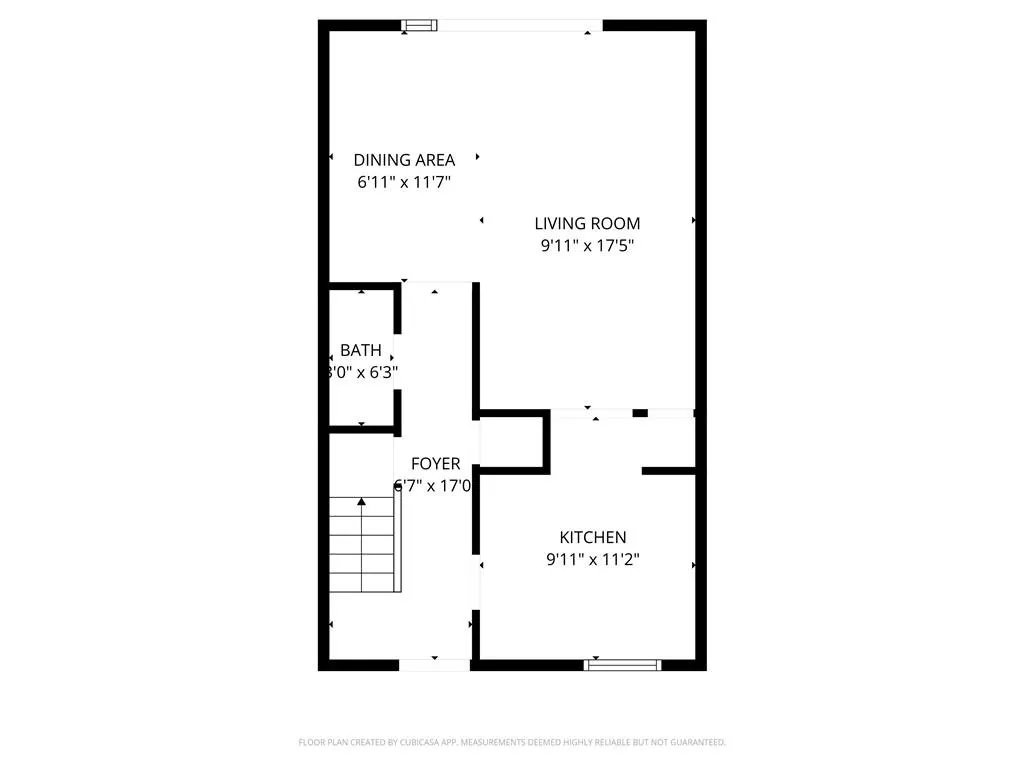 View of home floor plan