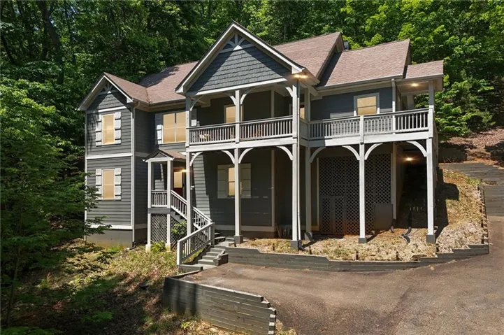 decking and a multi-level design