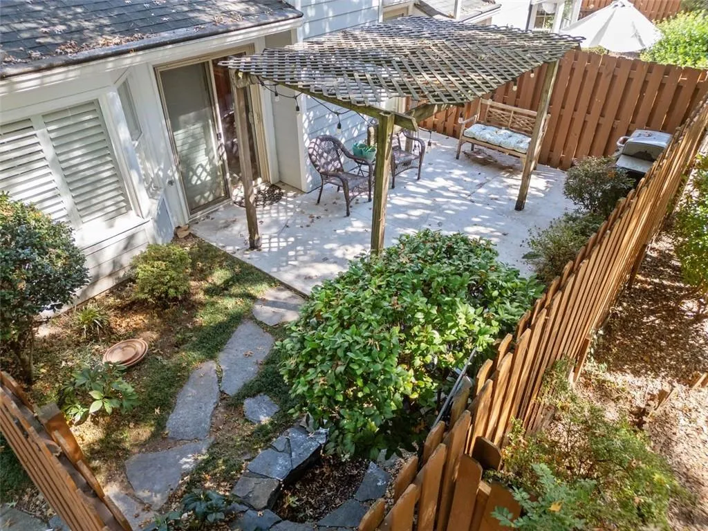 View of patio