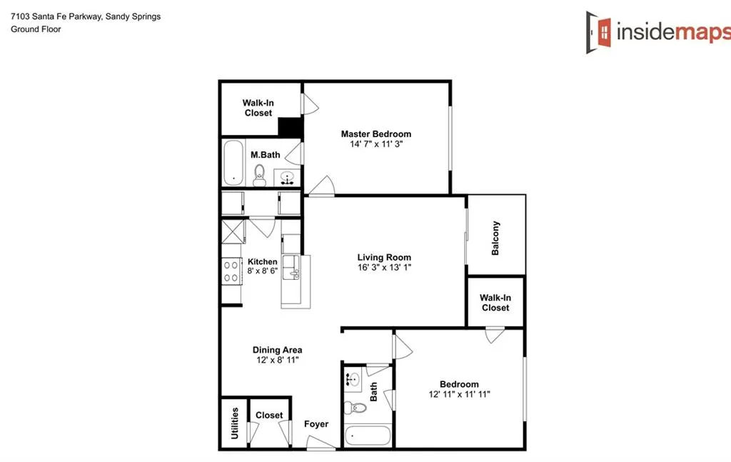 7103 Santa Fe Parkway, Sandy Springs, Georgia 30350, 2 Bedrooms Bedrooms, ,2 BathroomsBathrooms,Residential,Sold,7103 Santa Fe Parkway,6576369